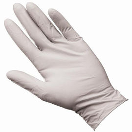 White Color Personal Care Medical Supplies Nitrile Rubber Gloves Easy To Wear