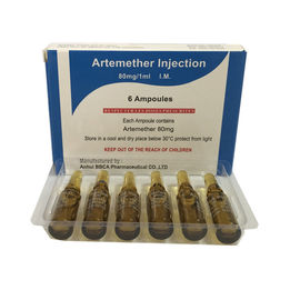 Medical Small Volume Injection Artenether Injection 80mg/1ml GMP Certification