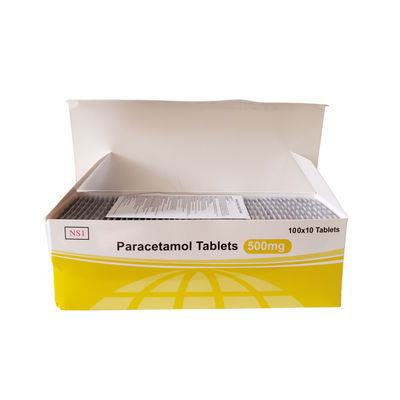 Acetaminophenol Paracetamol Capsules C8H9NO2 Provide registration and OEM Medicine Grade