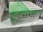 Calcium Antagonists Cardiovascular Drugs Cilnidipine Tablets 5mg 10mg To Treat Hypertension