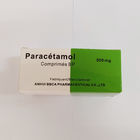 Acetaminophenol White Paracetamol Tablets 0.3g 0.5g Circle tablet provide registration and OEM