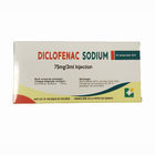 Diclolfenac Sodium Injection Colorless Clear Liquid 3ml 75mg 10 Vials / Box provide registration and OEM