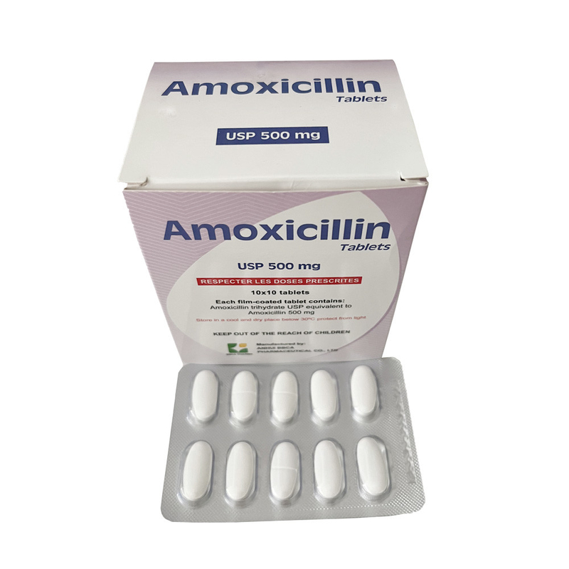 500mg Amoxicillin Tablets White Or Off White Tablets