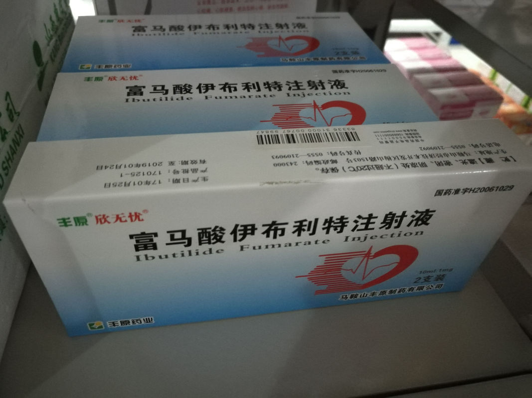 Ibutilide Fumarate Injection Cardiovascular Drugs And Therapy Transparent Liquid