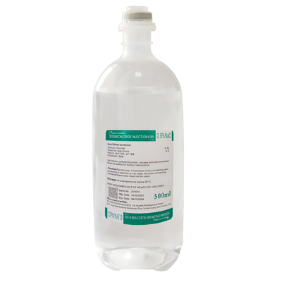 0.9% Sodium Chloride Injections 50ml 100ml 250ml 500ml Colorless and clean liquid