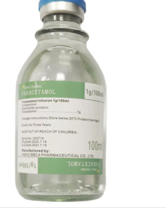 Paracetamol Injection Colorless Or Almost Colorless Clear Liquid